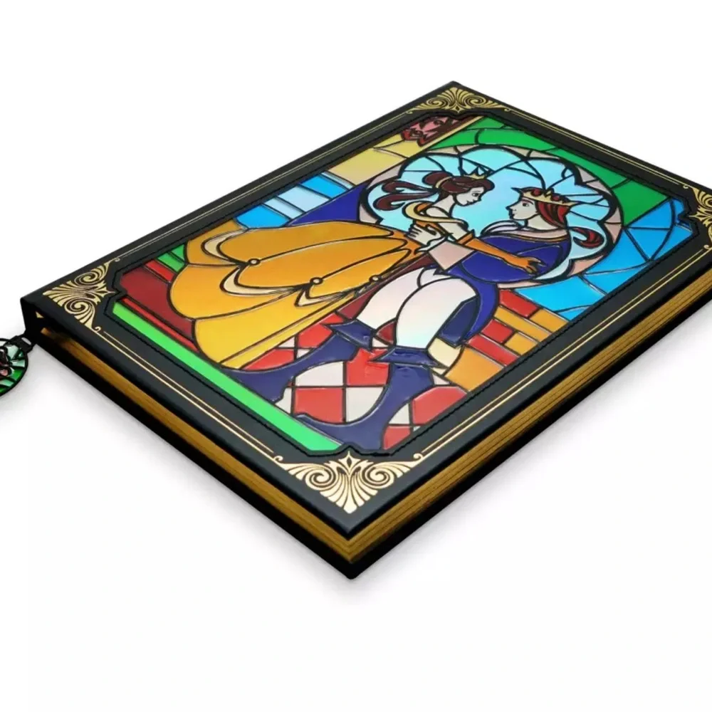 Beauty and the Beast Stained Glass Window Replica‎ Journal